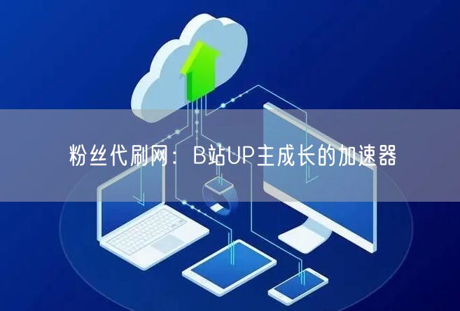 粉丝代刷网：B站UP主成长的加速器