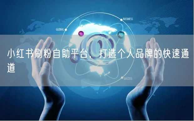 小红书刷粉自助平台，打造个人品牌的快速通道