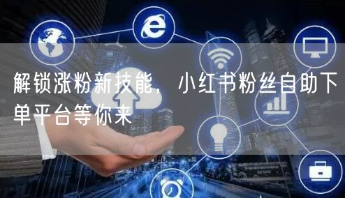解锁涨粉新技能，小红书粉丝自助下单平台等你来