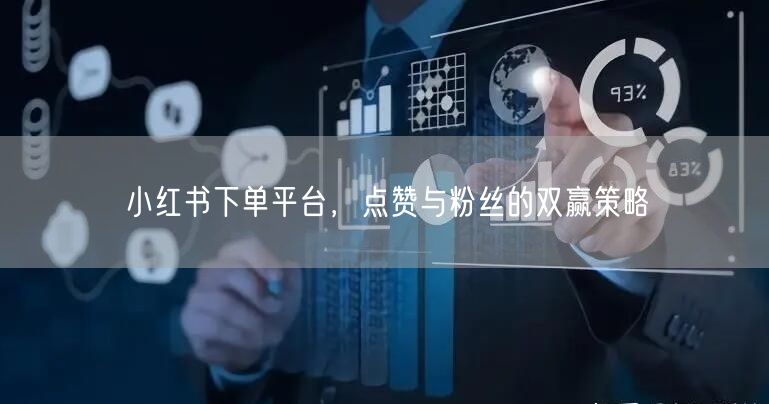 小红书下单平台，点赞与粉丝的双赢策略