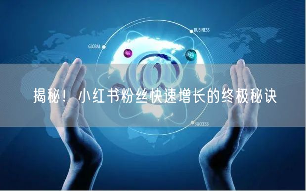 揭秘！小红书粉丝快速增长的终极秘诀