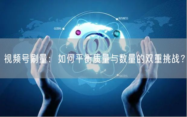 视频号刷量：如何平衡质量与数量的双重挑战？