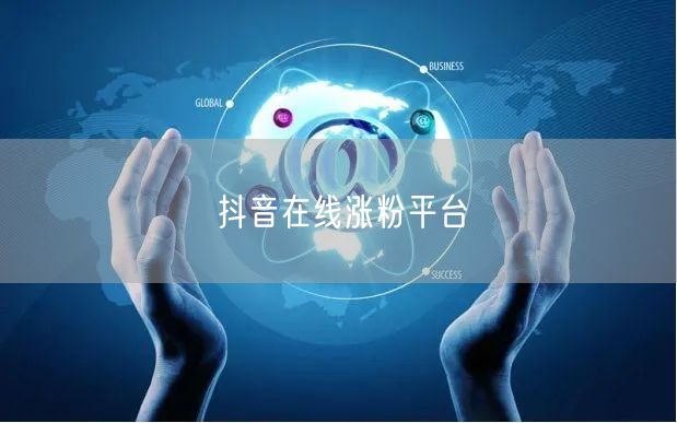 抖音在线涨粉平台